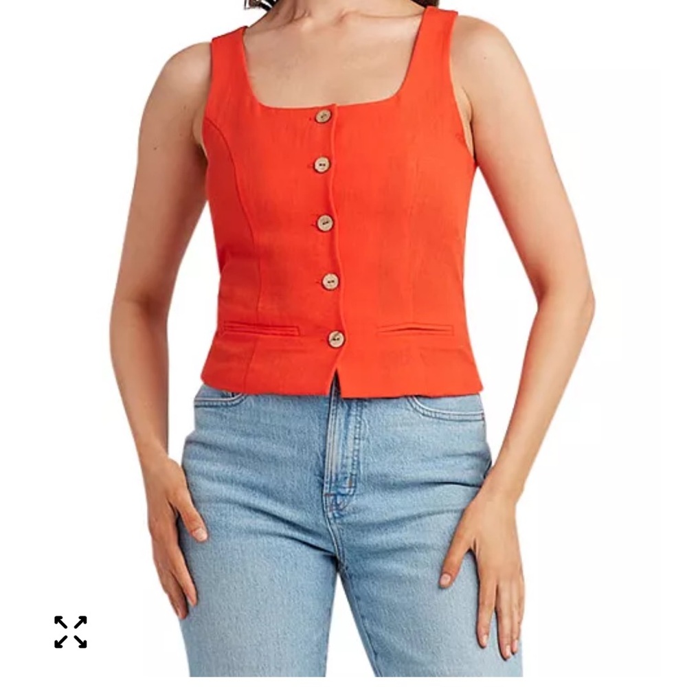 Juniors' Gauze Vest